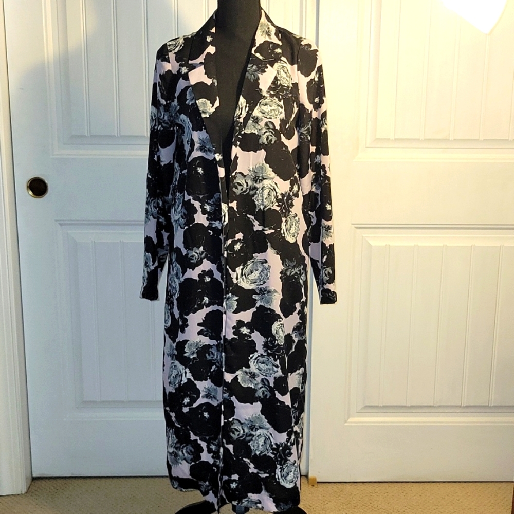 🌸 Lovely Floral Duster Jacket